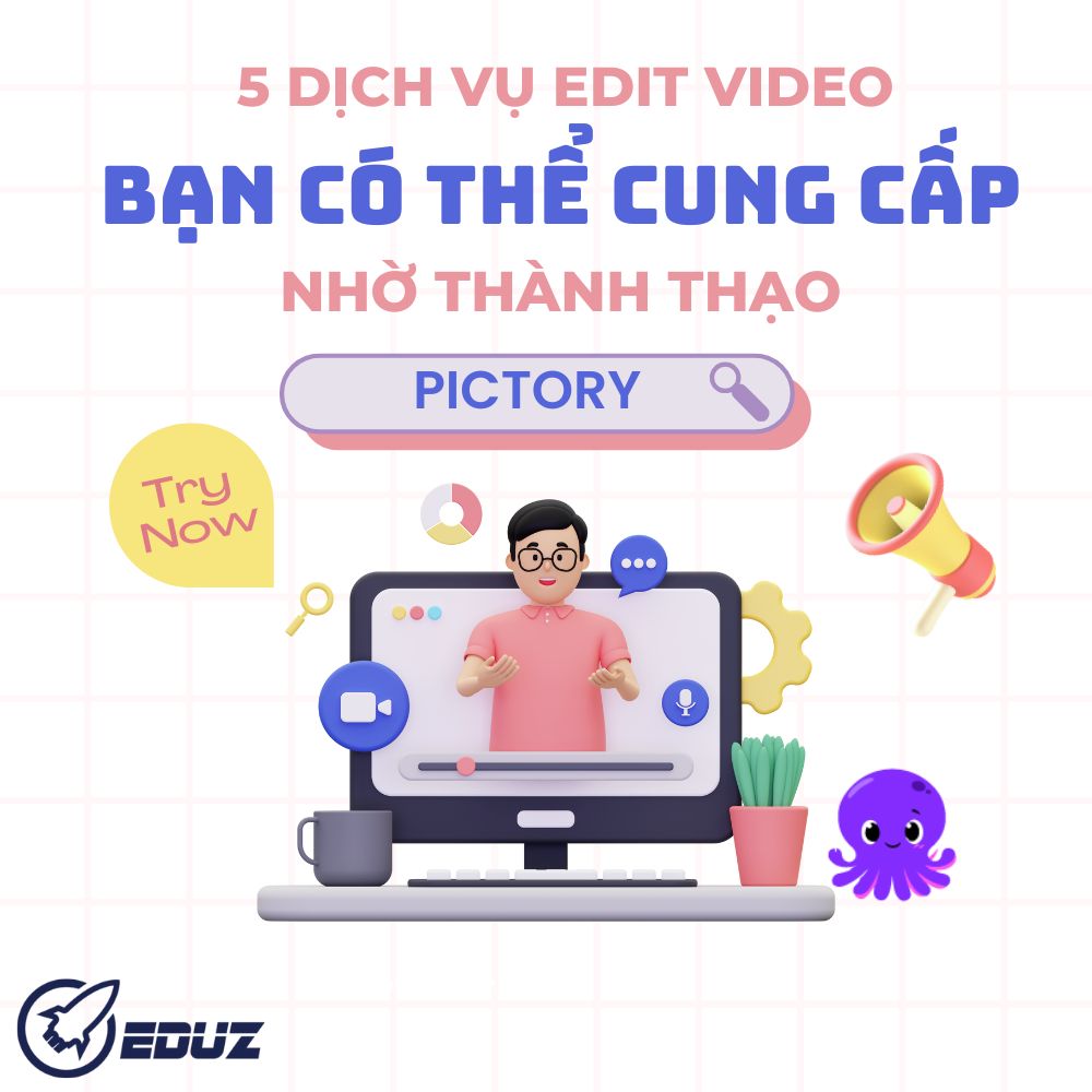 Từ Sinh Viên IT Đến Freelancer: 5 Dịch Vụ Edit Video Bạn Có Thể Cung Cấp Nhờ Thành Thạo Pictory