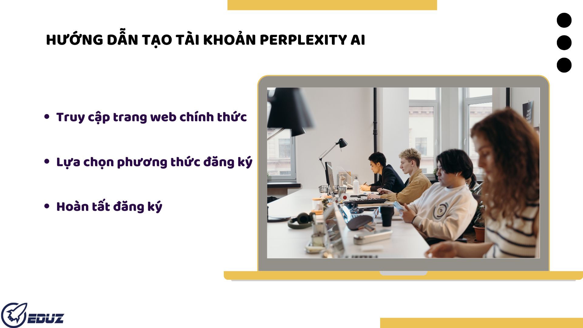 I. Hướng dẫn tạo tài khoản perplexity ai