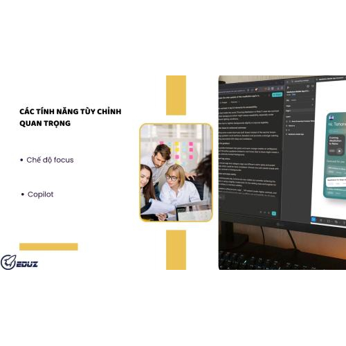 III. Các tính năng tùy chỉnh quan trọng