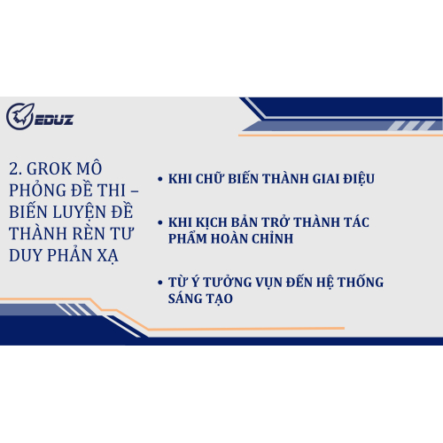 2. Grok và hành trình sáng tạo đa lĩnh vực: từ chữ đến nhạc
