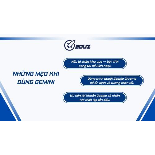 5. Mẹo nhỏ giúp trải nghiệm ban đầu mượt mà hơn