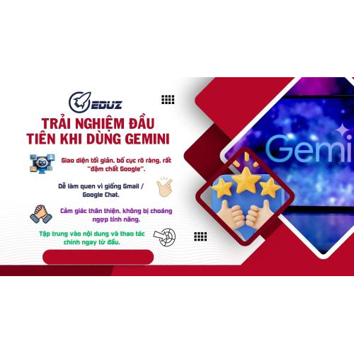 1. Trải Nghiệm Đầu Tiên Khi Mở Gemini