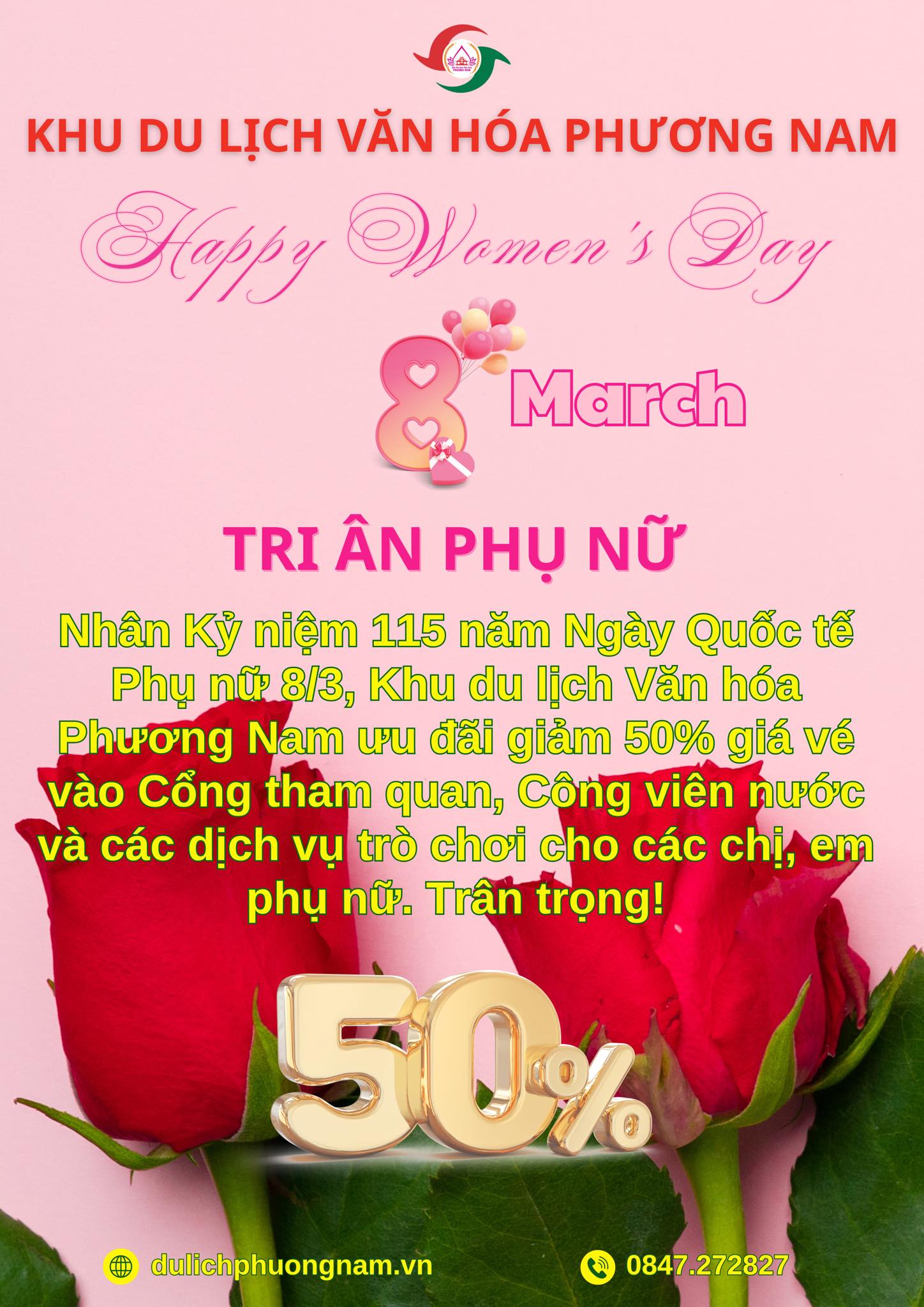 Chương Trình Tri Ân Chào Mừng Ngày Quốc Tế Phụ Nữ 8/3/2025