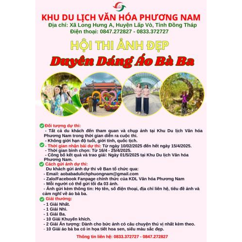 Hội Thi Ảnh Đẹp Duyên Dáng Áo Bà Ba