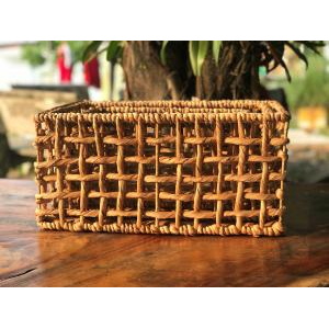 Khay Lục Bình Mẫu Lưới Có Quai Cầm - Size M [40x25x18cm]