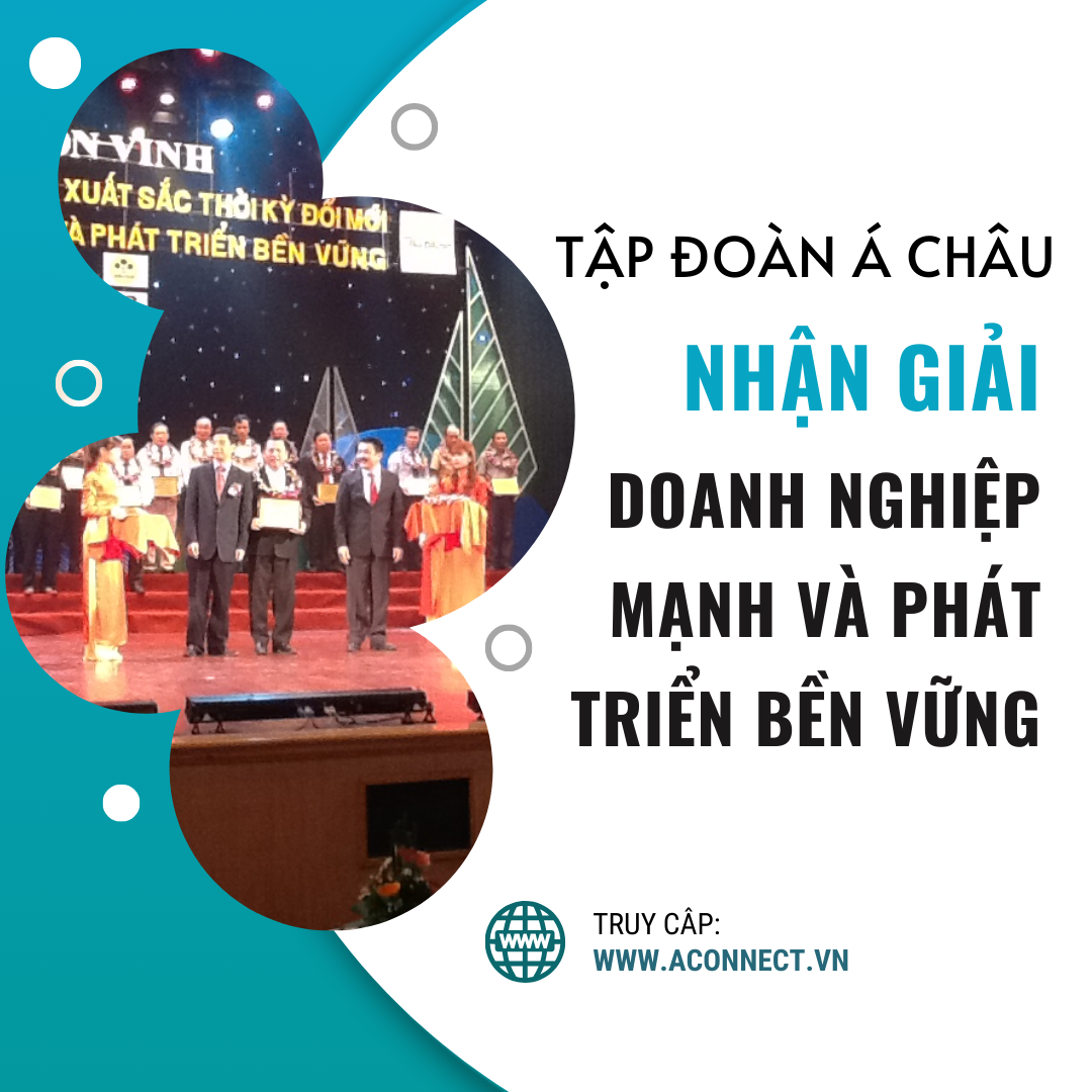 Công Ty CP Á Châu Nhận Danh Hiệu 