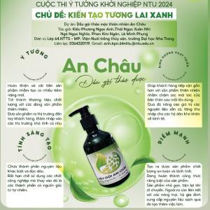 Dự án Khởi nghiệp “Dầu gội thảo mộc An Châu”