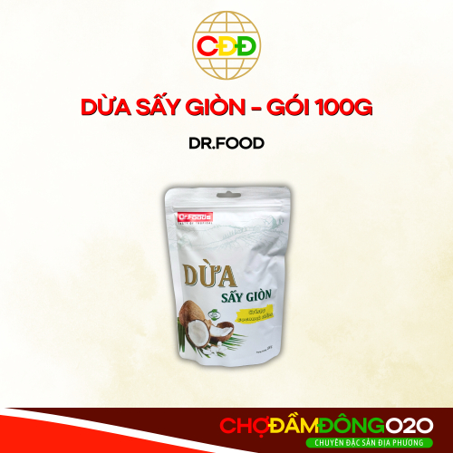 Dừa Sấy Giòn Dr.Foods Gói 100g