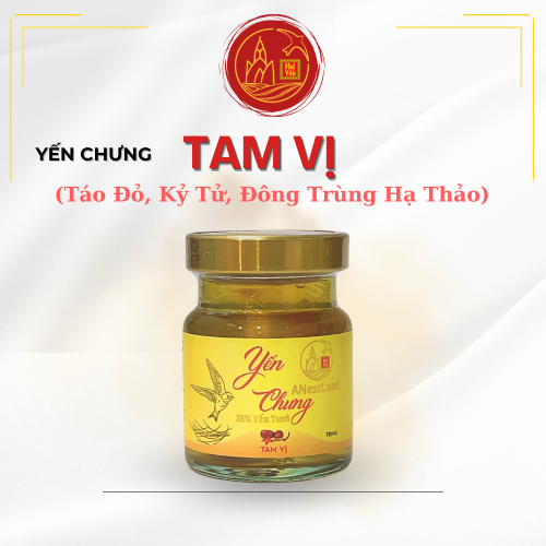 Yến Chưng Tam Vị (Lọ 70ml)