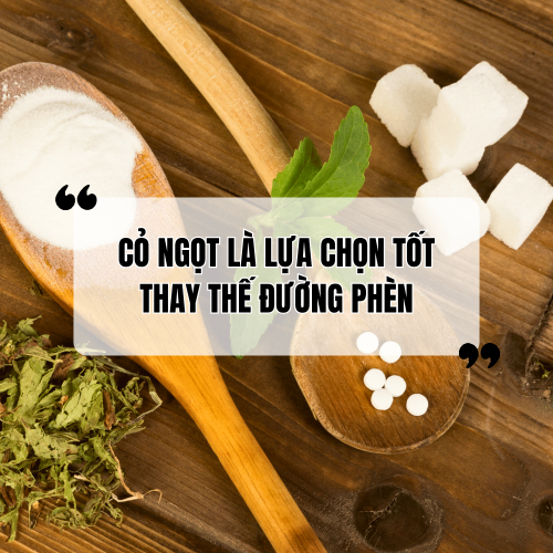 Tại Sao Cỏ Ngọt Là Lựa Chọn Tốt Nhất Thay Thế Đường Phèn?