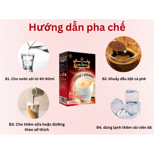 3. Cách pha cà phê hòa tan ở mọi lúc mọi nơi