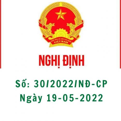 30/2022/NĐ-CP | Quy Định Mô Hình Quản Lý Khu Du Lịch