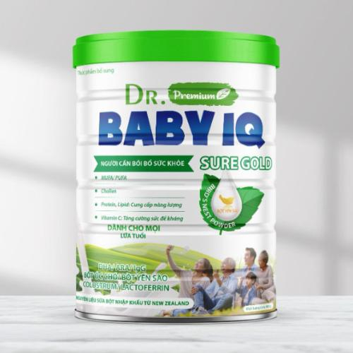 Dr BABY IQ SURE GOLD DÀNH CHO NGƯỜI TỪ 18 TUỔI TRỞ LÊN