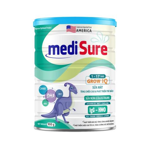 Sữa Medisure Grow IQ 1 - 15 TUỔI 900GR