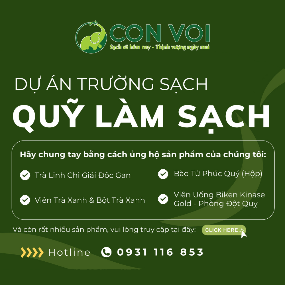 Gây Quỹ Dự Án Trường Sạch