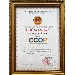 Giấy chứng nhận cho sản phẩm