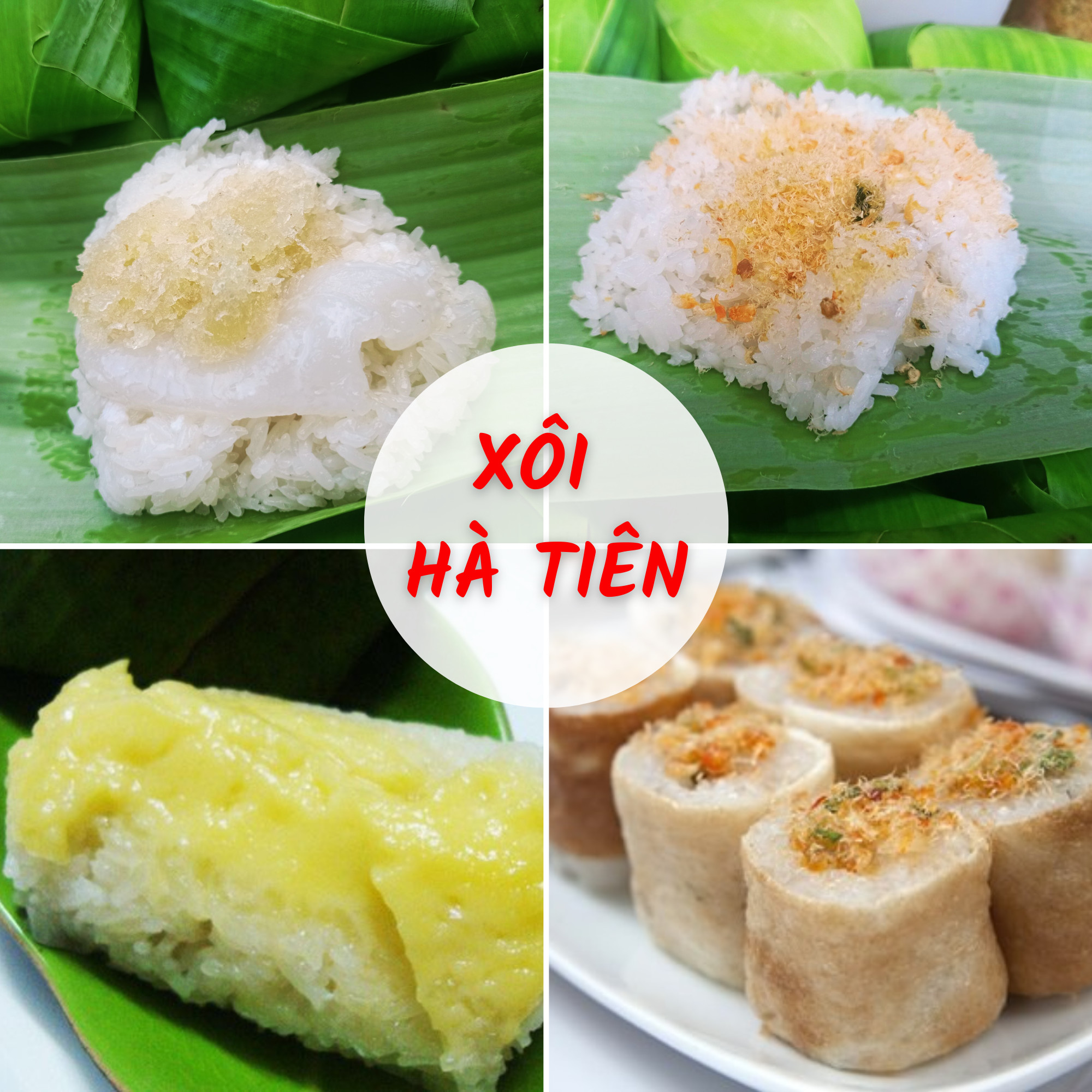 Thơm ngon đặc sản Xôi Hà Tiên