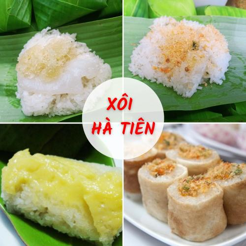Thơm ngon đặc sản Xôi Hà Tiên